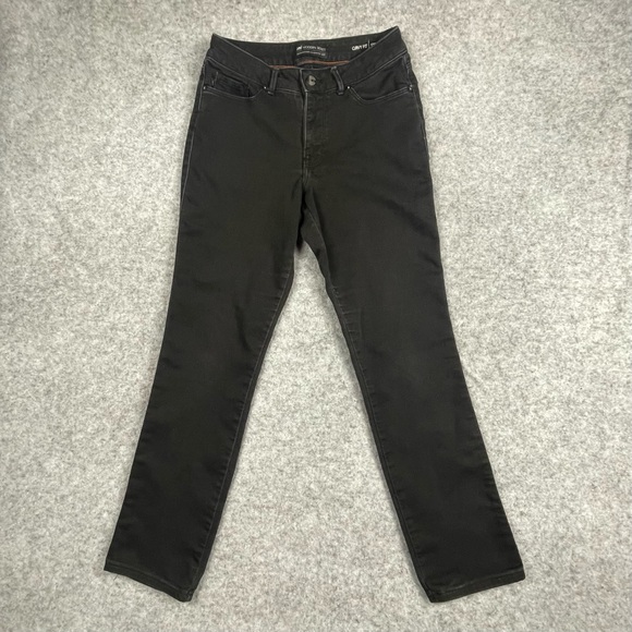 Lee Modern Series Womens (26x30) Black Curvy Fit Straight Leg‎ 5 Pocket Denim - Picture 1 of 9